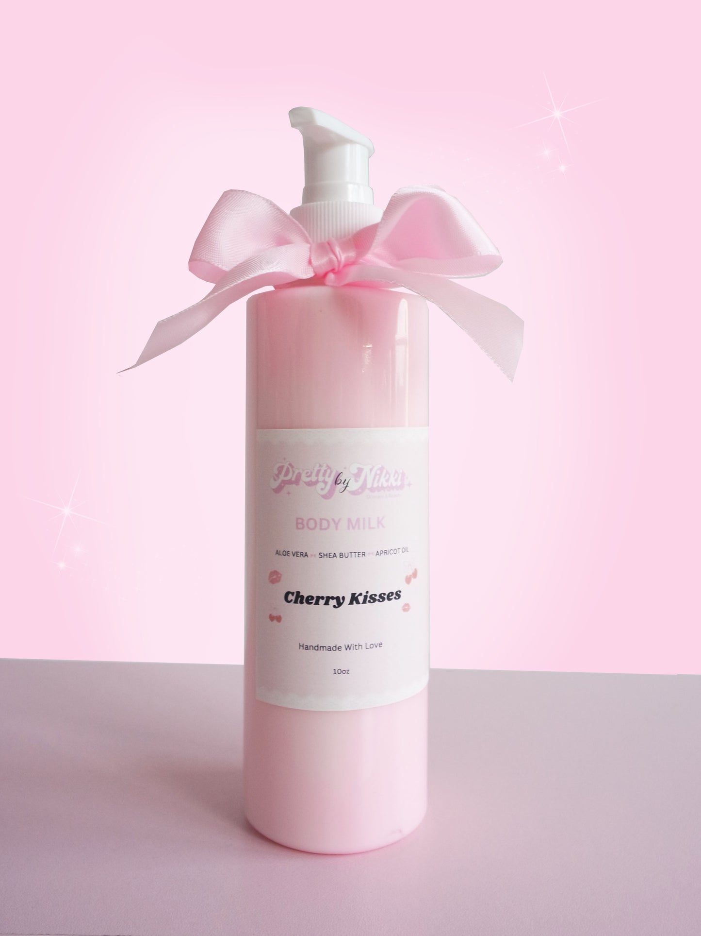 Cherry Kisses Body Milk, Body Oil, Body Scrub Kit