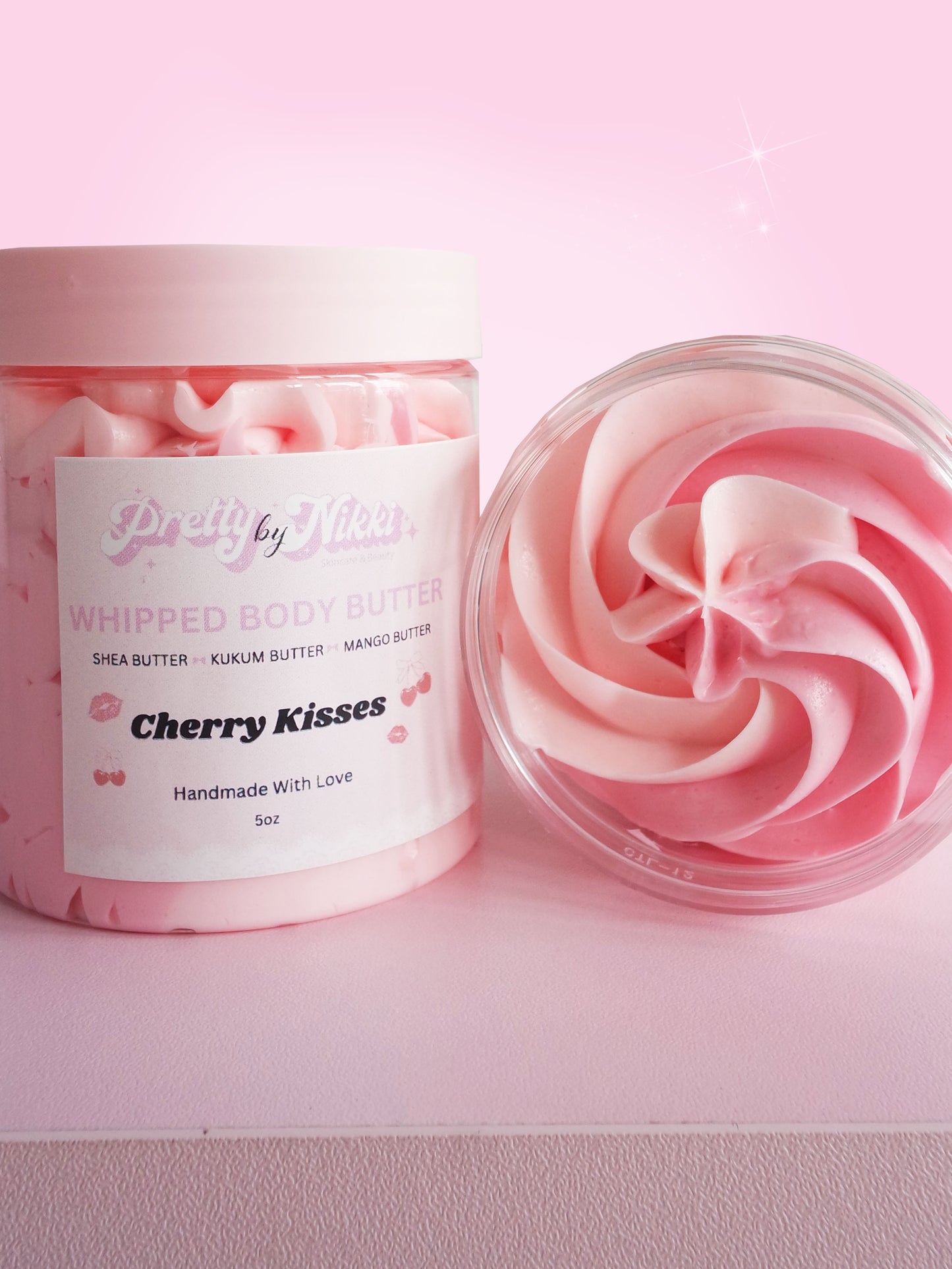 Cherry Kisses Bodycare Bundle Kit - Body Butter, Body Scrub and Body Oil