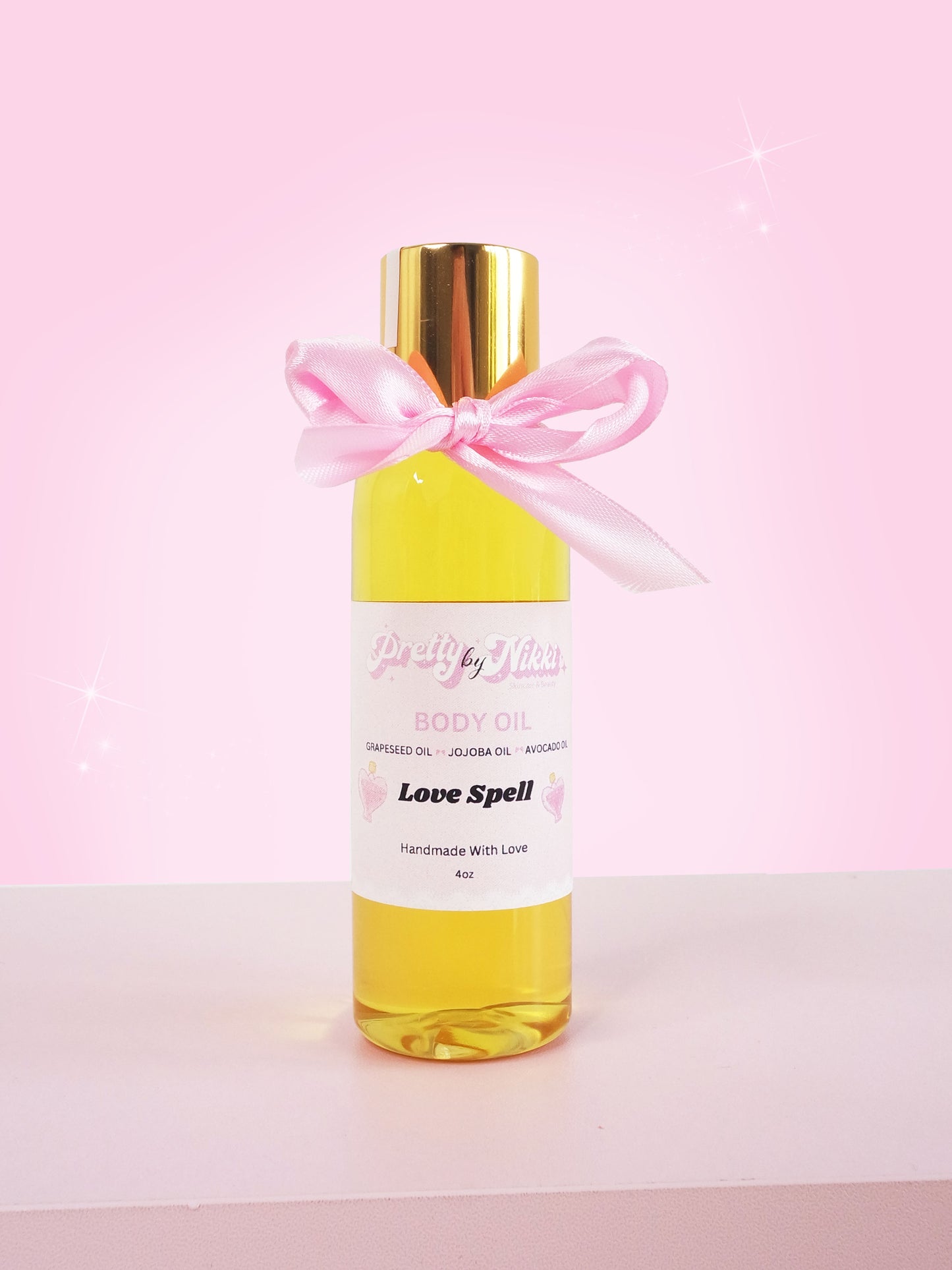 Love Spell Body Milk, Body Oil, Body Scrub Set