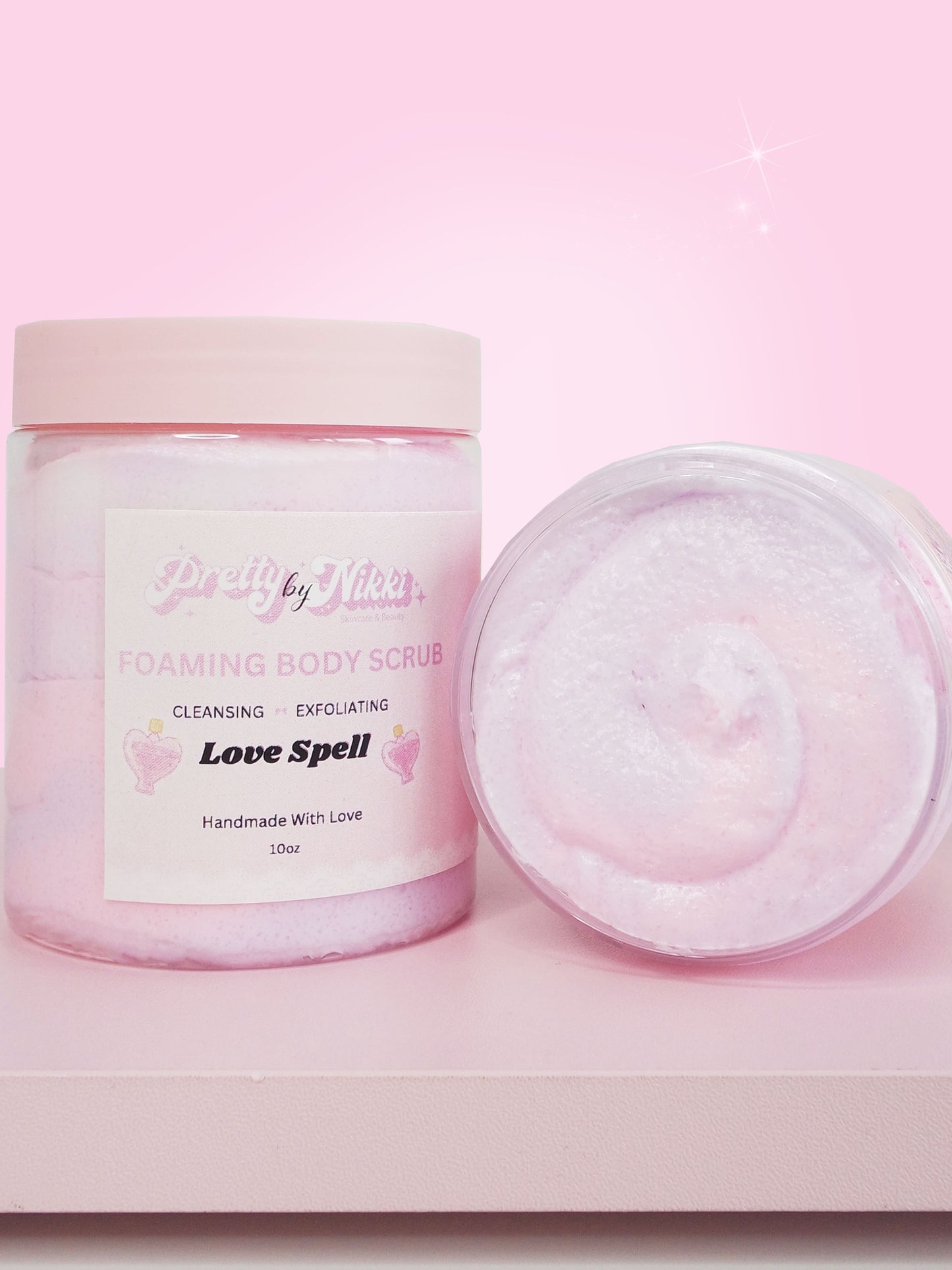 Love Spell Body Milk, Body Oil, Body Scrub Set