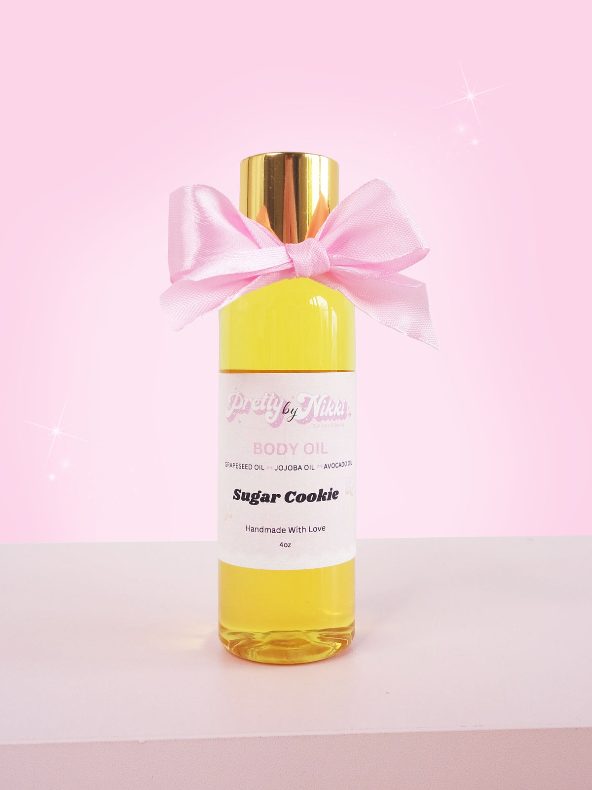 Sugar Cookie Body Milk, Body Oil, Body Scrub Set – Pretty By Nikki