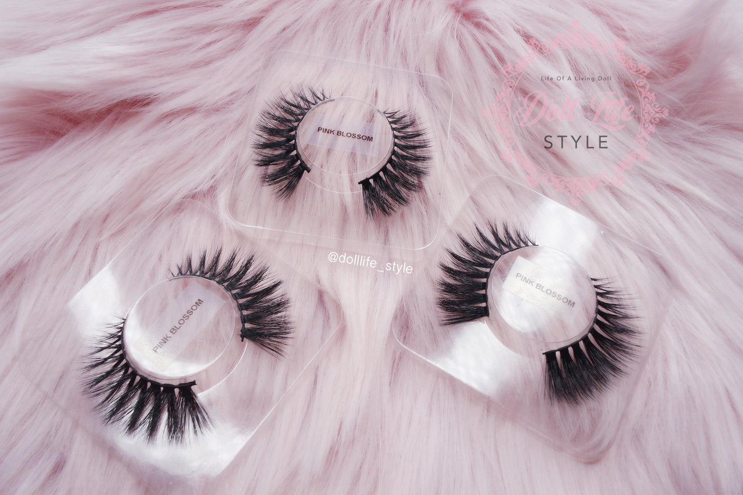 Pink Blossom (3D Vegan Silk Lashes)