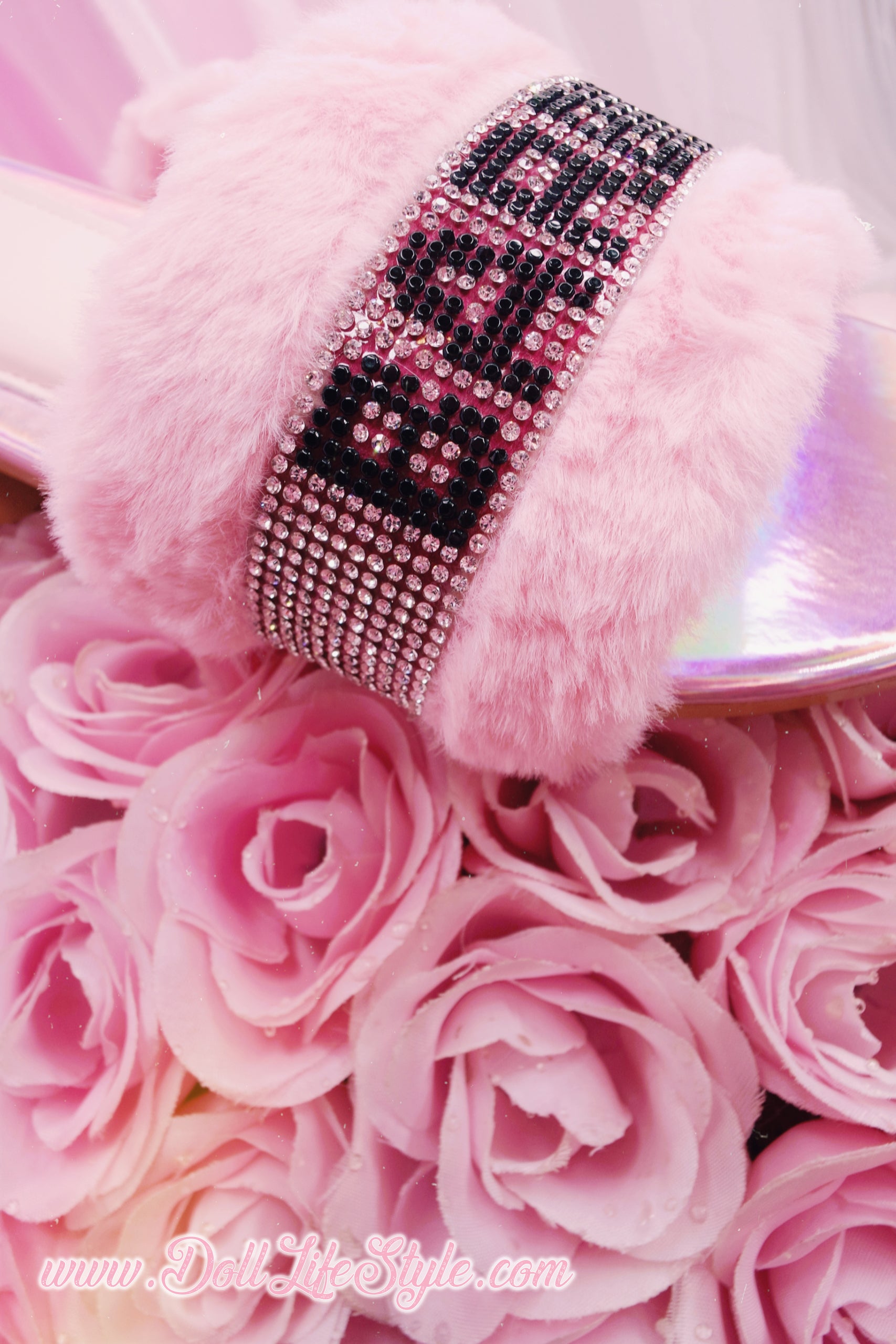 Pink Bling Barbiee Thingz Slippers